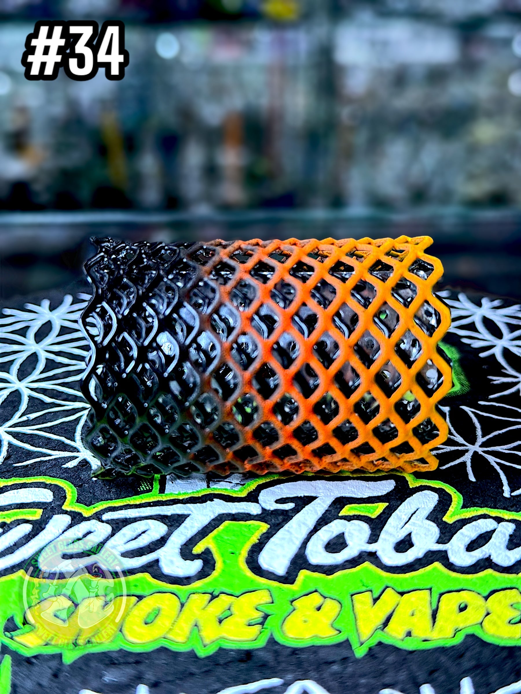 Mamba Guardz - Heat Cage #34 Blazer GT8000 Guard (Black & Matte Orange Fade)