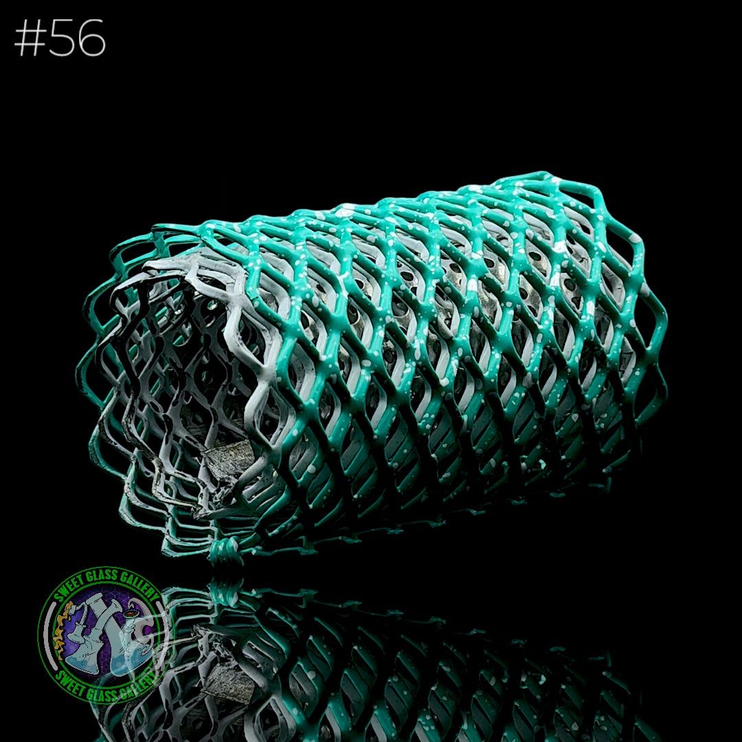 Mamba Guardzz - Heat Cage #56 - Blazer GT8000 Guard (Ghost Series - Teal w/ White Splatter)