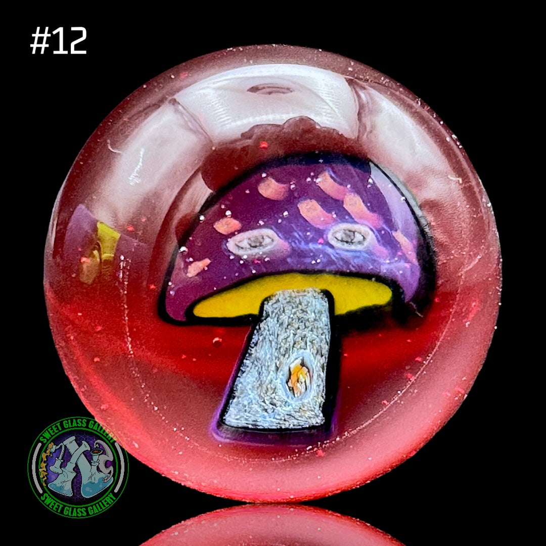 Keys Glass - Marble #12 - Mushroom