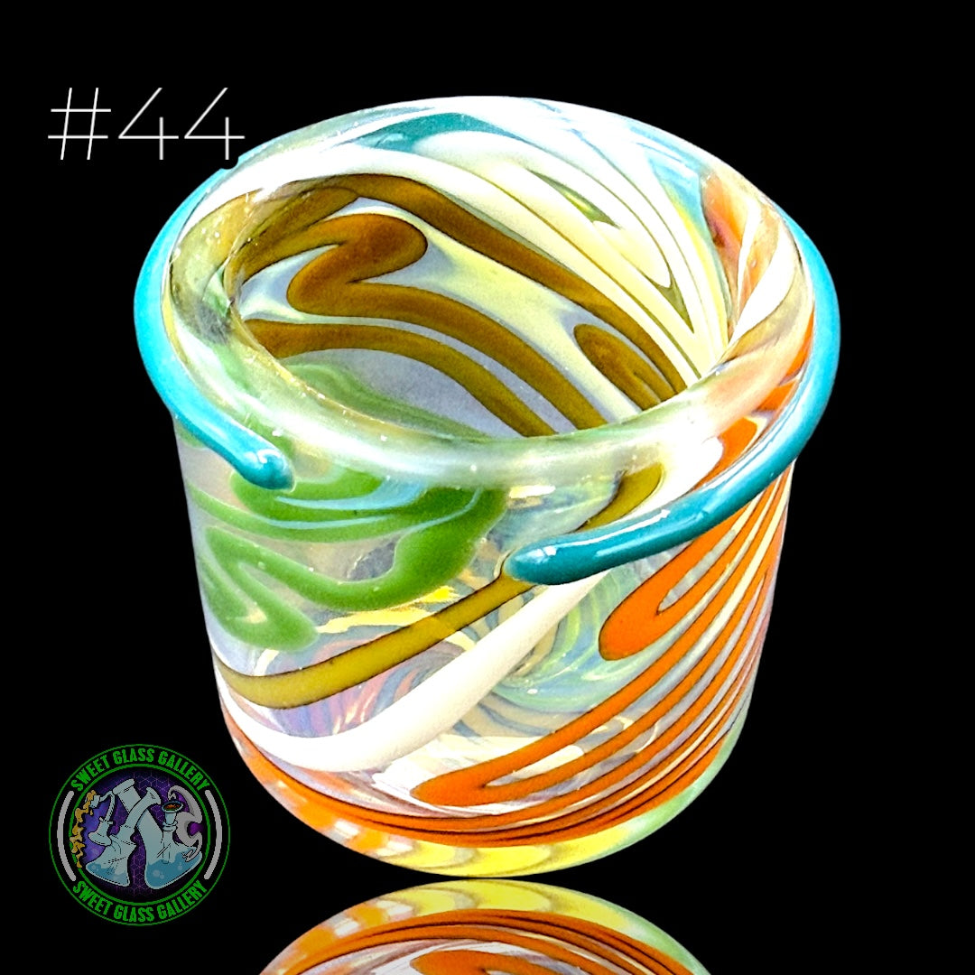 Ben’s Glass Art - Baller Jar #44 - Inside Out Tech