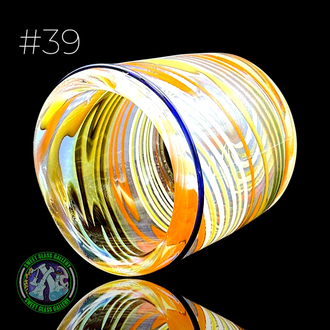 Ben’s Glass Art - Baller Jar #39 - Inside Out Tech