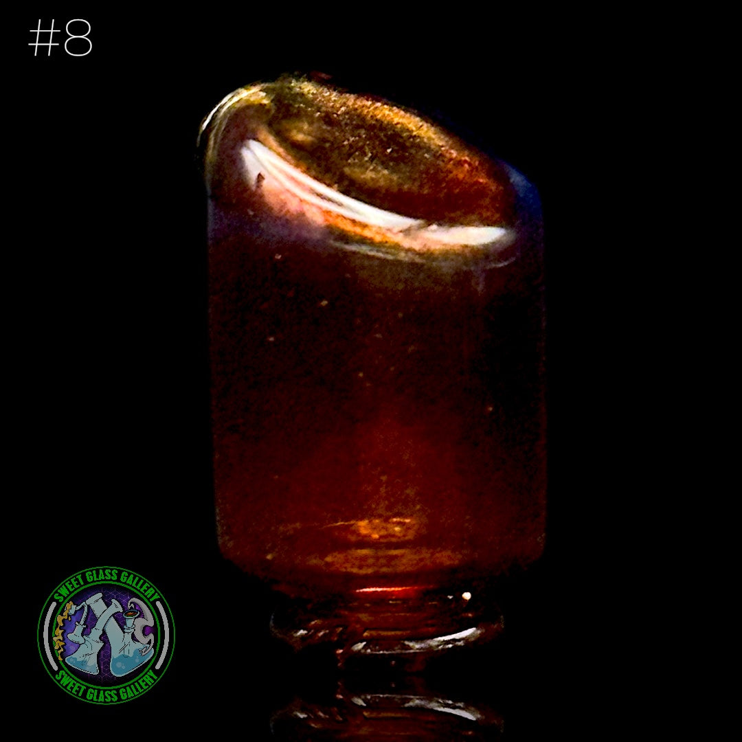 Kizmit Glass - Pivot Top #8 (Opal Blood Money)