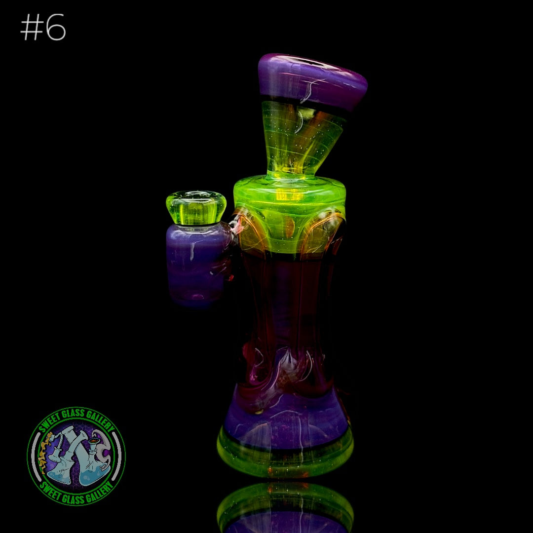 Rycrafted Glass - Rig - Mini Size Recycler #6