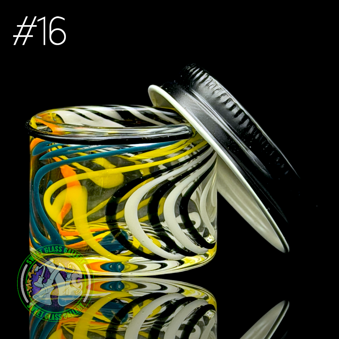 Ben’s Glass Art - Baller Jar #16