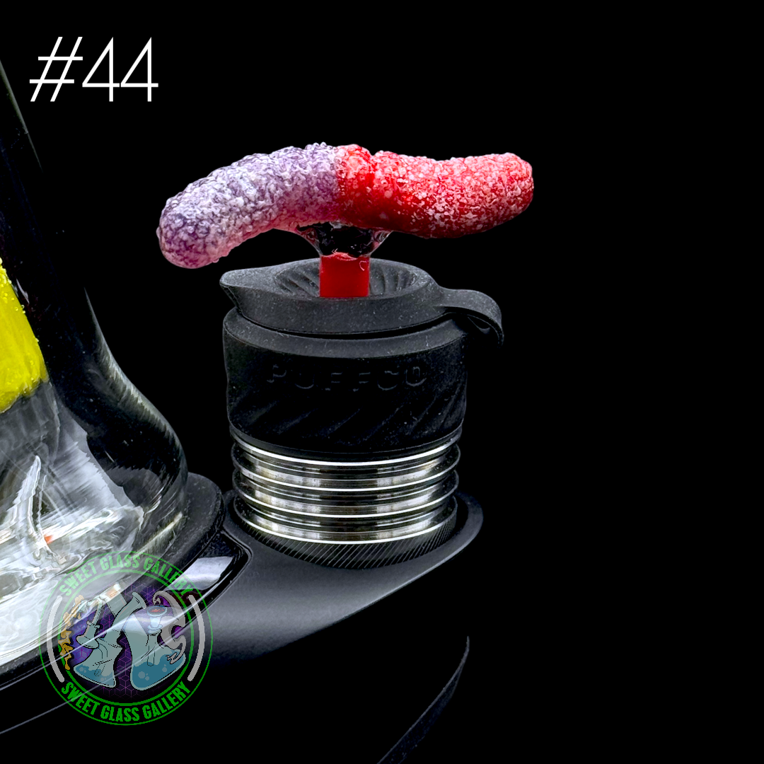 Emperial Glass - Joystick #44 - Puffco Peak Pro 3DXL - Sour Worm