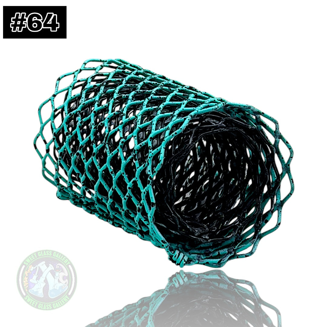 Mamba Guardzz - Heat Cage #64 - Blazer GT8000 Guard (Teal w/ Black Splatter)