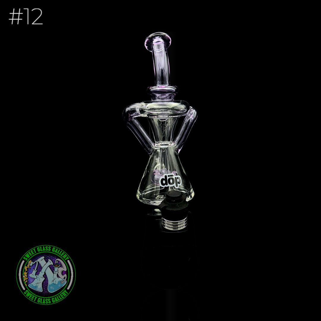 Dōp Glass - Puffco Attachment - Dōpcycler Clear #13