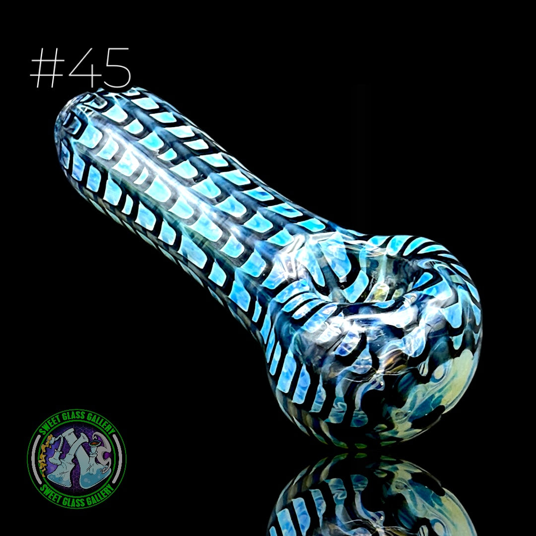 Daniel's Glass Art - Dry Pipe #45 - Wrap & Rake