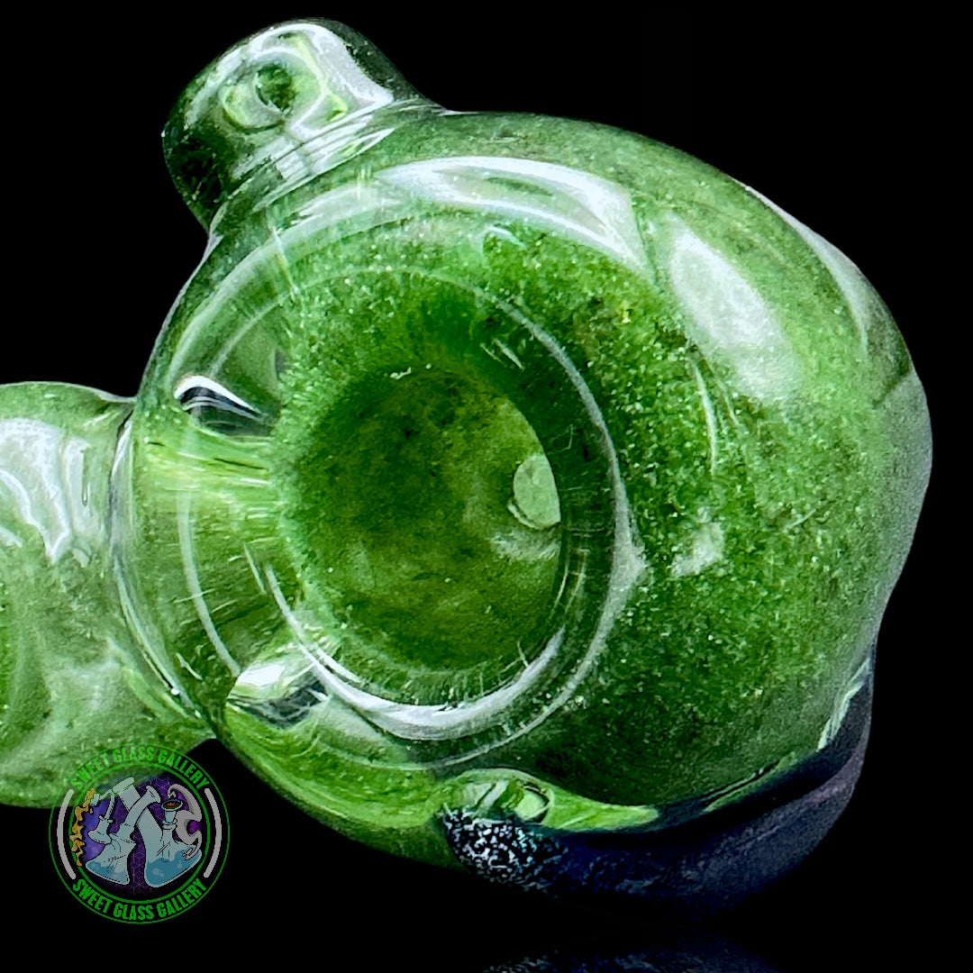 Glass Act Glassworx - Opal Encased Dichro Sherlock Dry Pipe