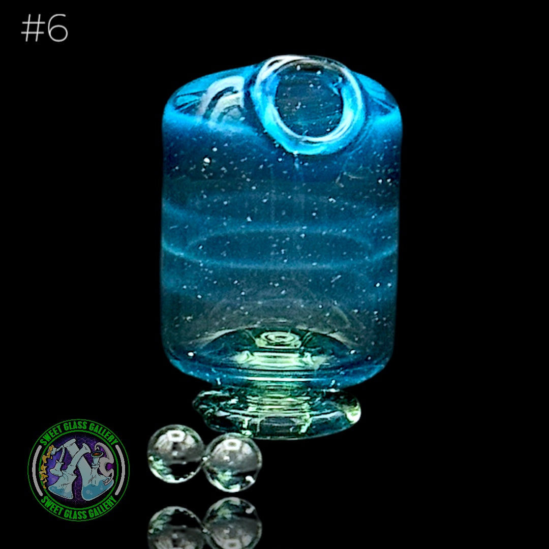 Kizmit Glass - Pivot Top #6 (Opal Lost City)