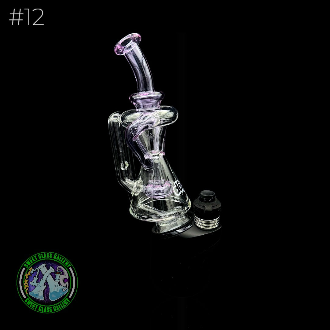 Dōp Glass - Puffco Attachment - Dōpcycler Clear #13