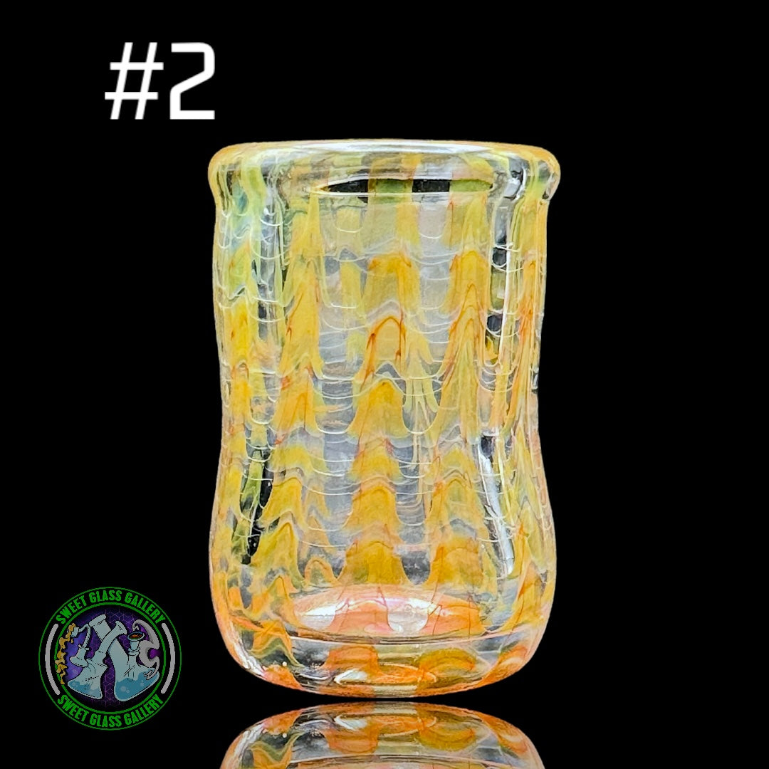 Bakers Backwoods Glass - Carb Cap & Marble Holder #2