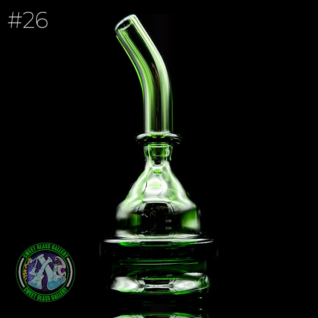 Zach Harrison - Puffco Peak Attachment #26 - Short Path Sipper Dry (Emerald Green)