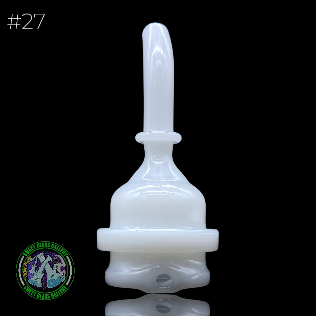 Zach Harrison - Puffco Peak Attachment #27 - Short Path Sipper Dry (Jade White)