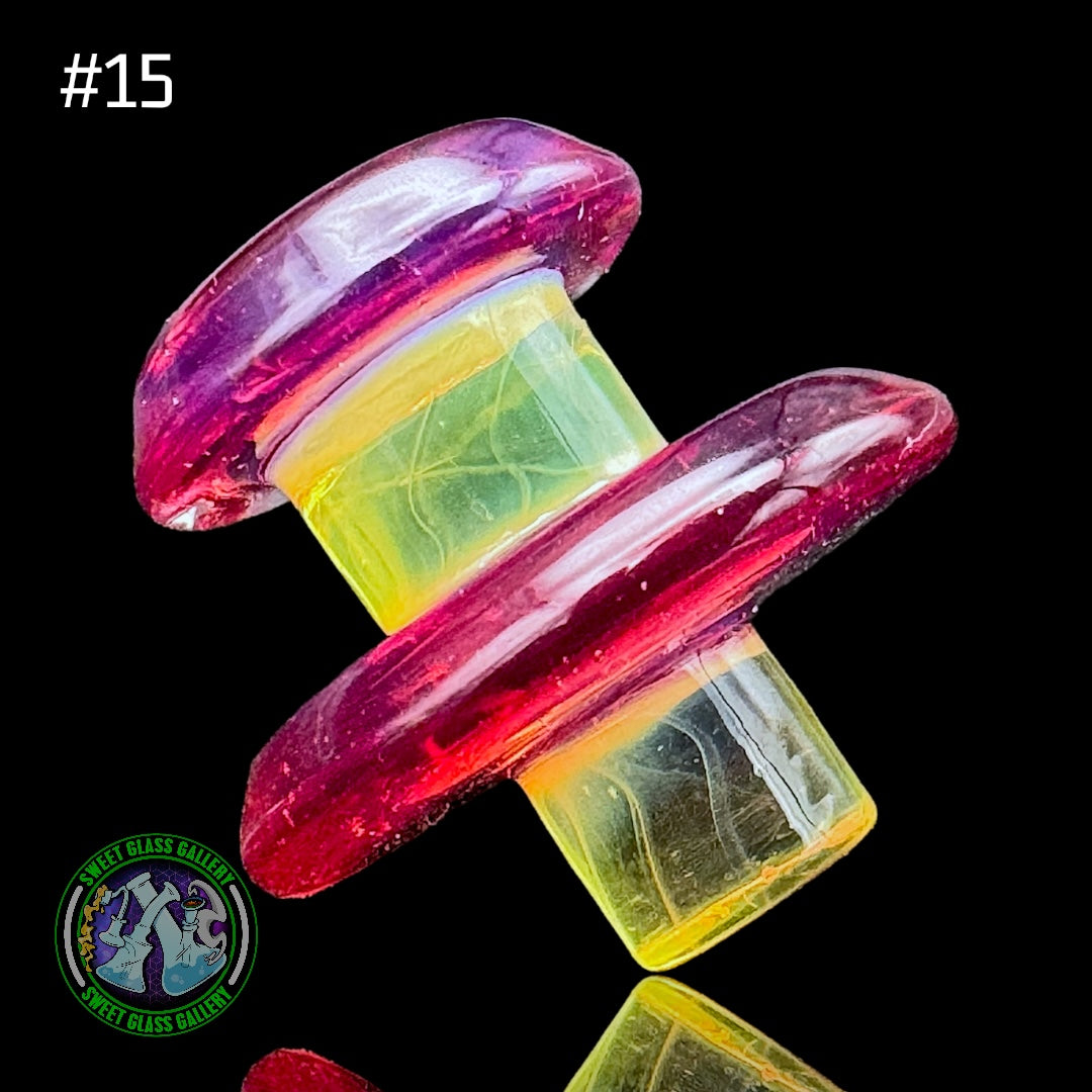 Camp Fire Quartz - Control Tower Cap #15 - Pink Cloud & Slyme