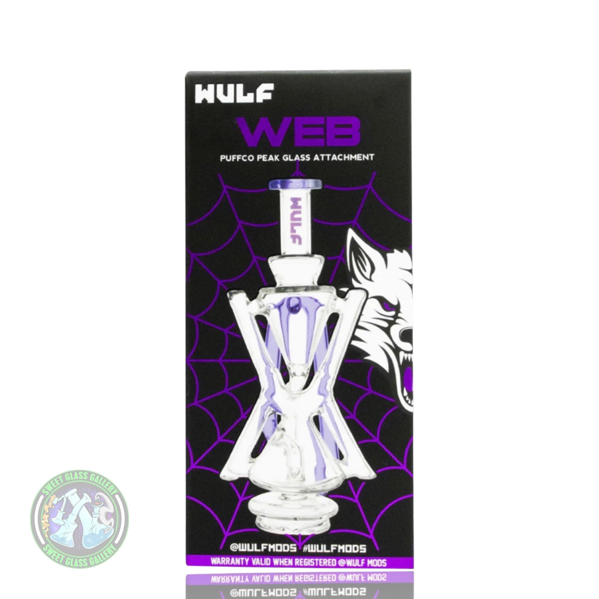 Wulf Mods - Puffco Attachment - Web - Purple