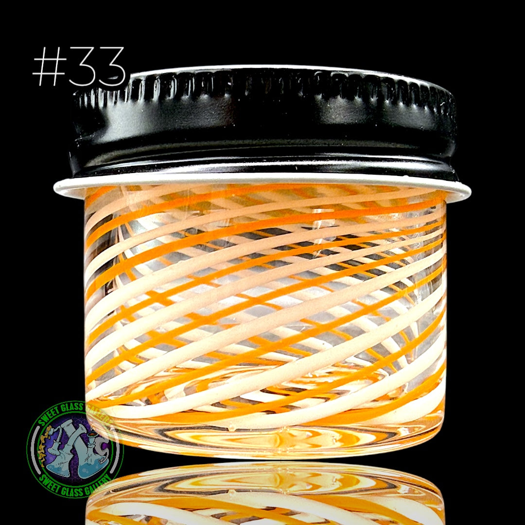 Ben’s Glass Art - Baller Jar #33 - Inside Out Tech