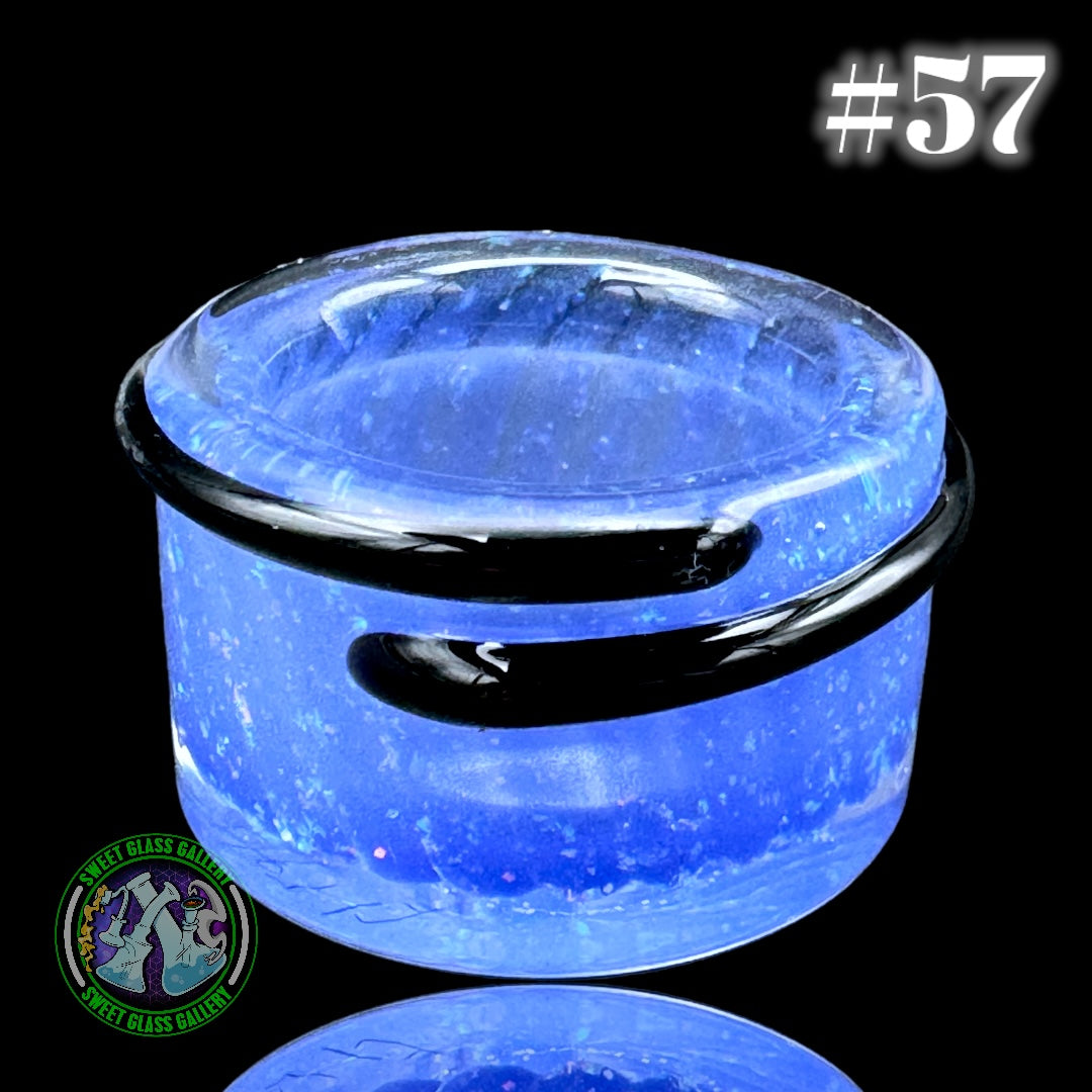 Empty1 - Micro Baller Jar #57 - Crushed Opal Blue Cheese
