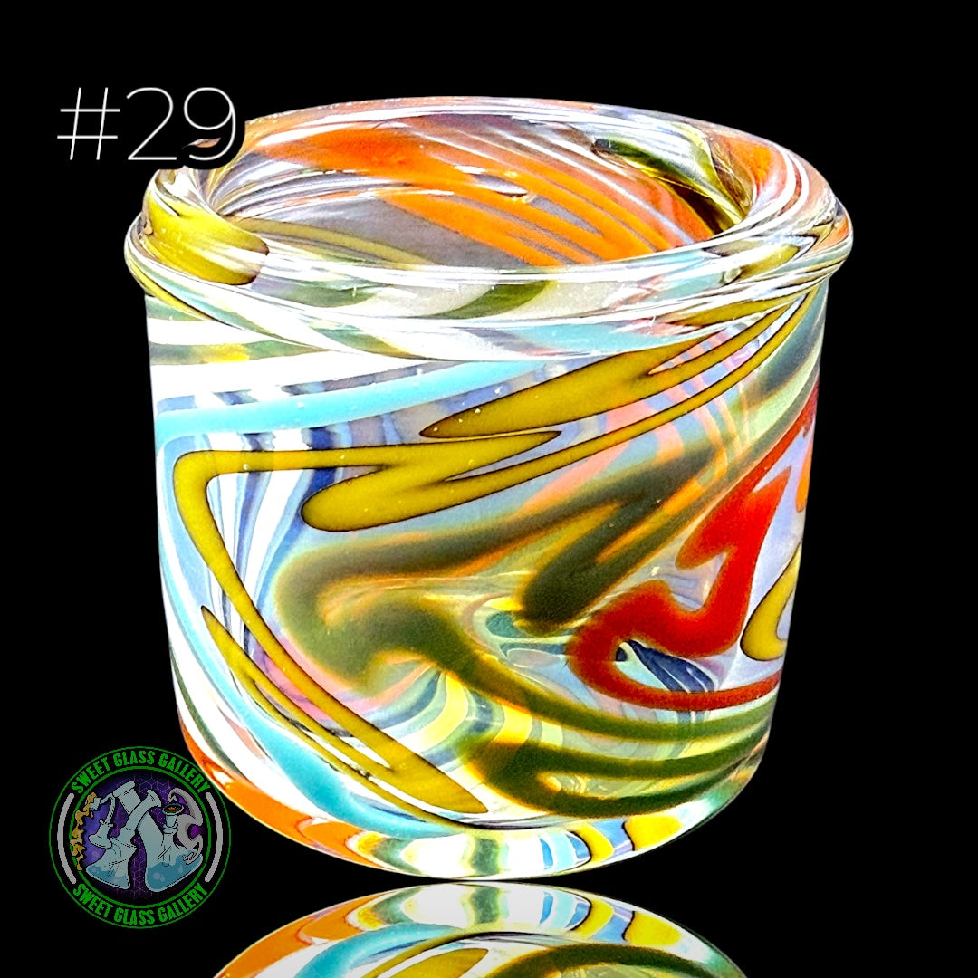 Ben’s Glass Art - Baller Jar #29 - Inside Out Tech