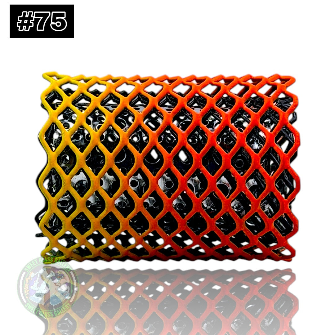 Mamba Guardzz - Heat Cage #75 - Blazer GT8000 Guard (Orange & Yellow - Matte)