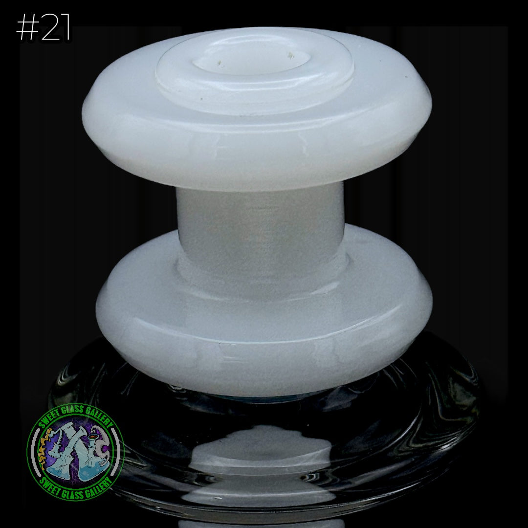 Dōp Glass - Puffco Attachment - Chug White #21