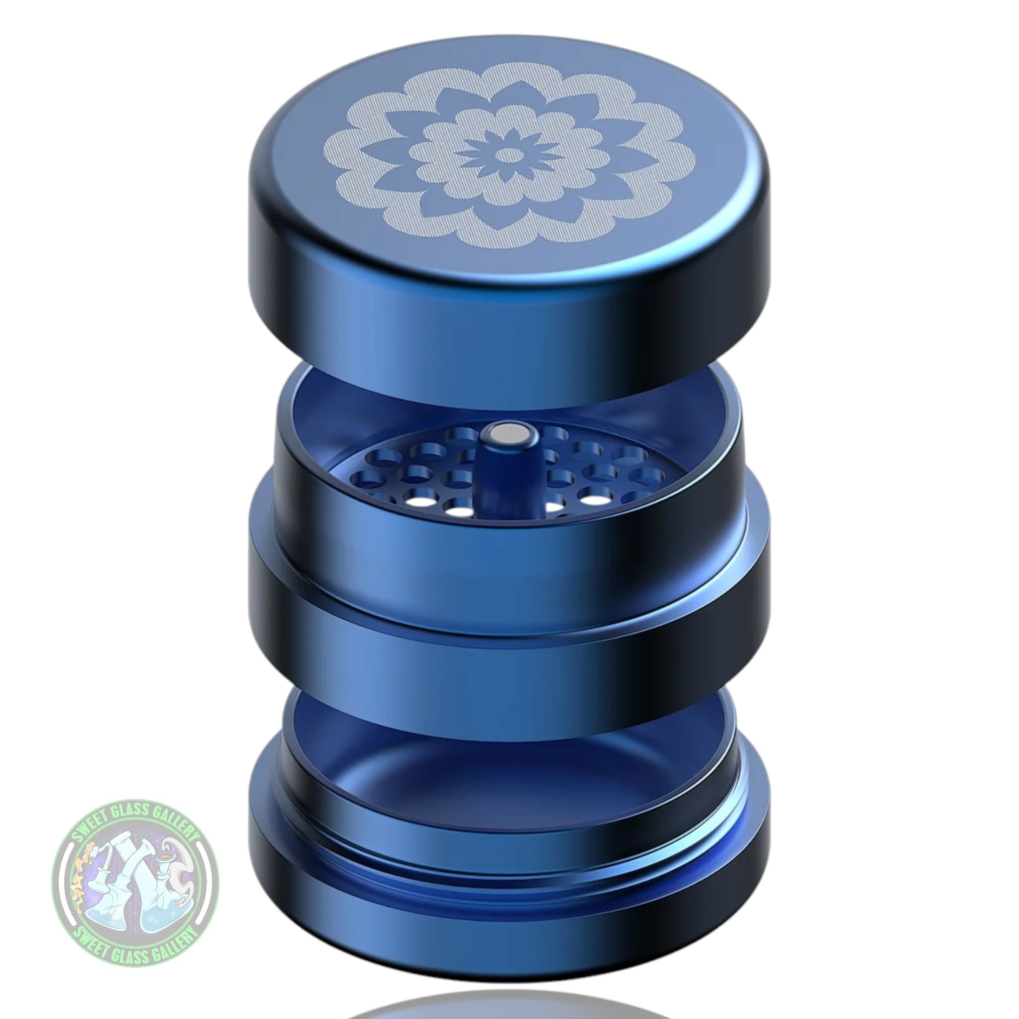 Flower Mill - Standard Series 2.5” - Blue