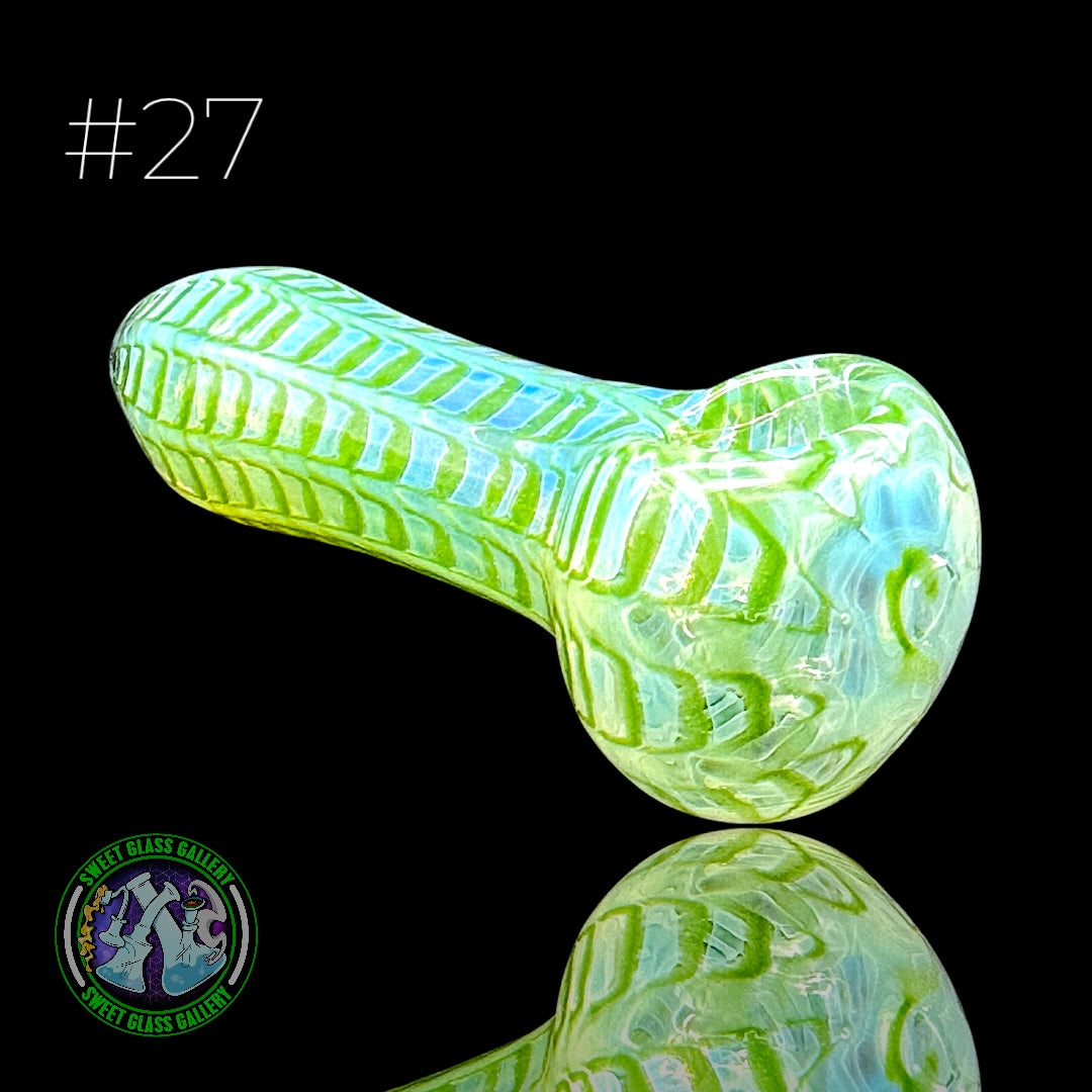 Daniel's Glass Art - Dry Pipe #27 - Wrap & Rake