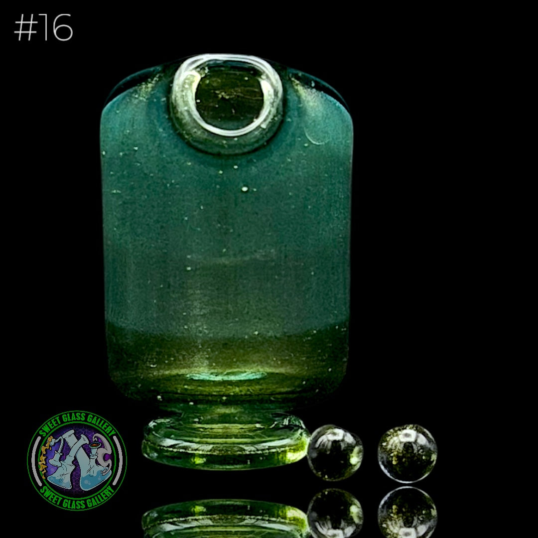 Kizmit Glass - Pivot Top #16 (Raindrop x Jackpot)