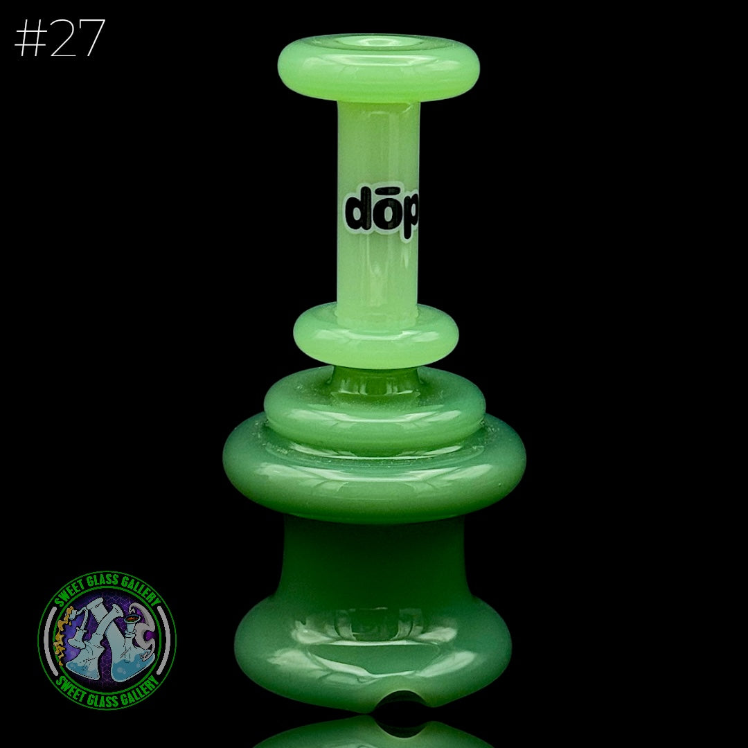 Dōp Glass - Puffco Attachment - Dry Bell Jade #27