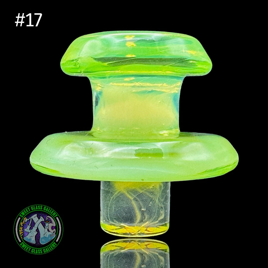 Camp Fire Quartz - Control Tower Cap #17 - Slyme & Opaline