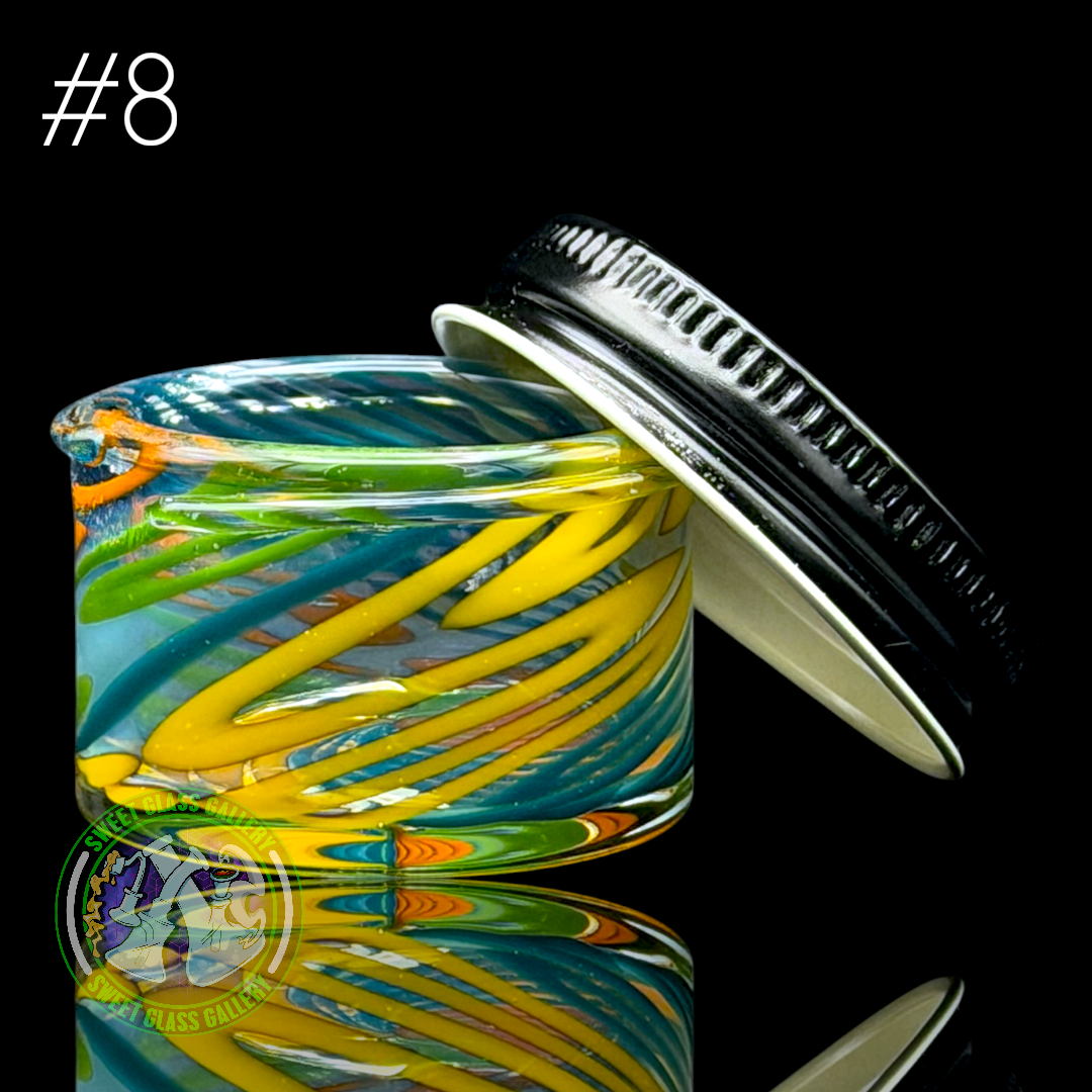 Ben’s Glass Art - Baller Jar #8