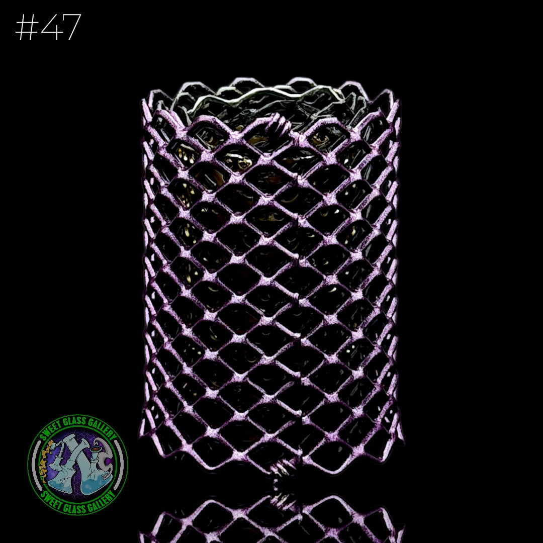 Mamba Guardzz - Heat Cage #47 Blazer Torch Guard (Metallic Purple)