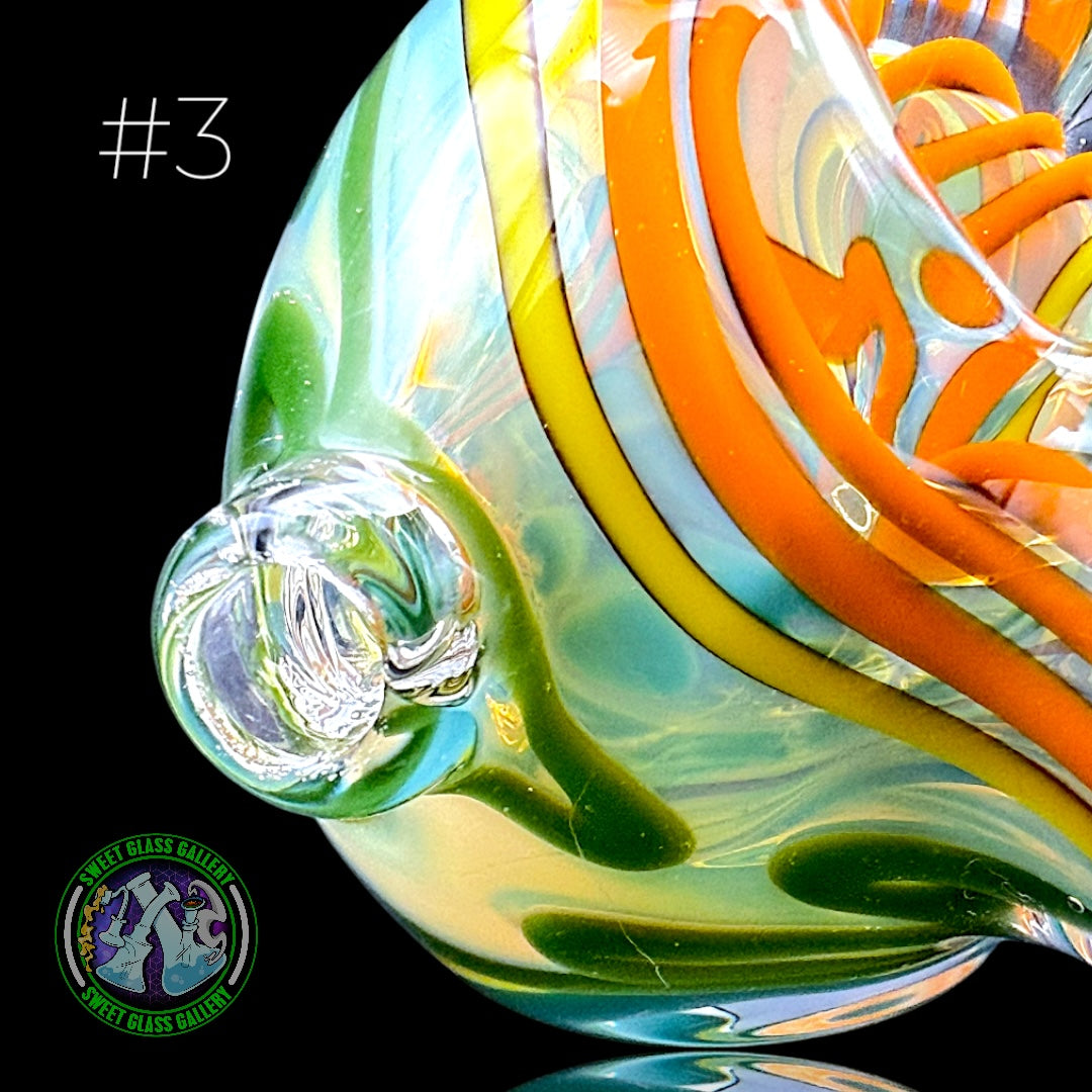 Ben’s Glass Art - Dry Pipe #3 - Inside Out Tech