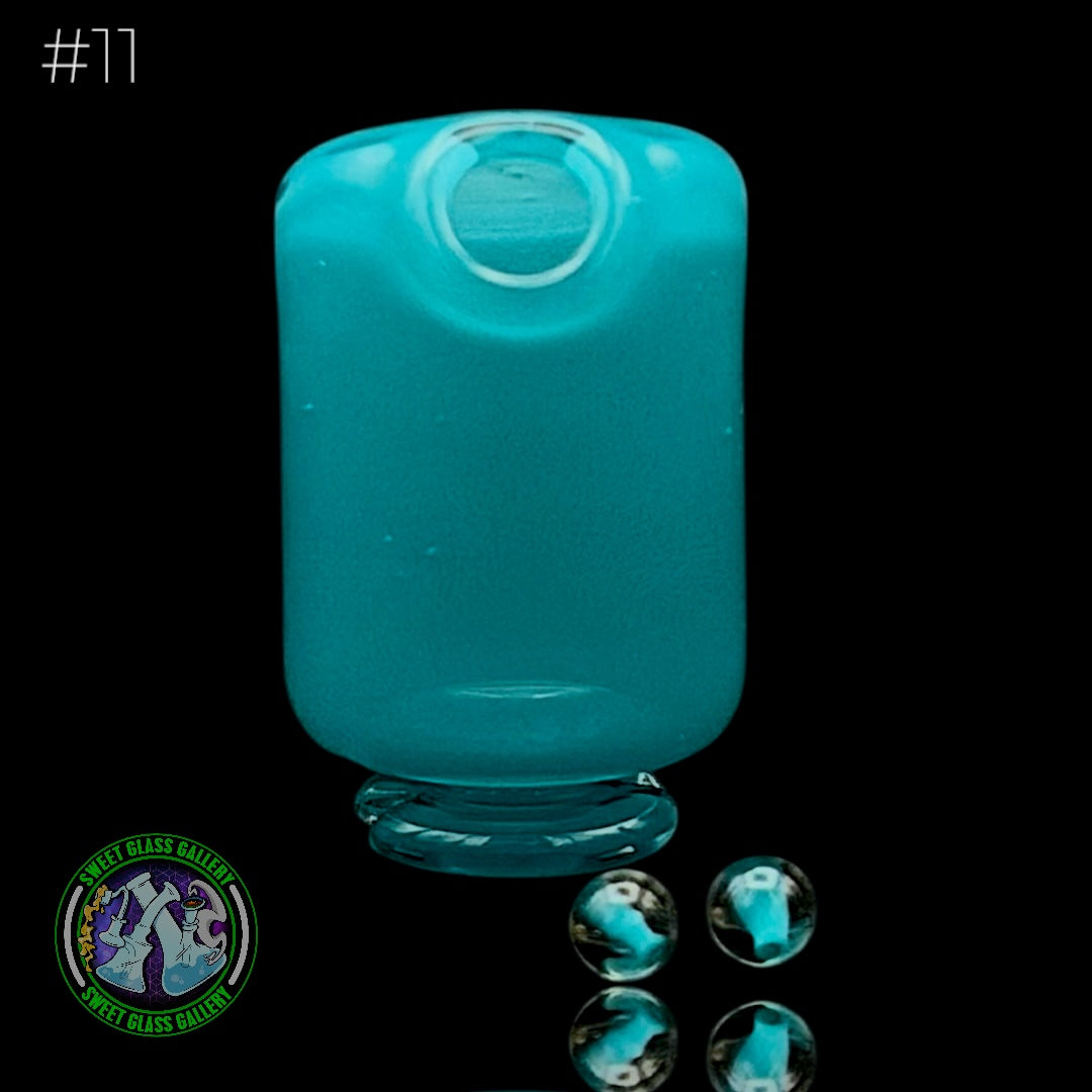 Kizmit Glass - Pivot Top #11 (Agua Azul)