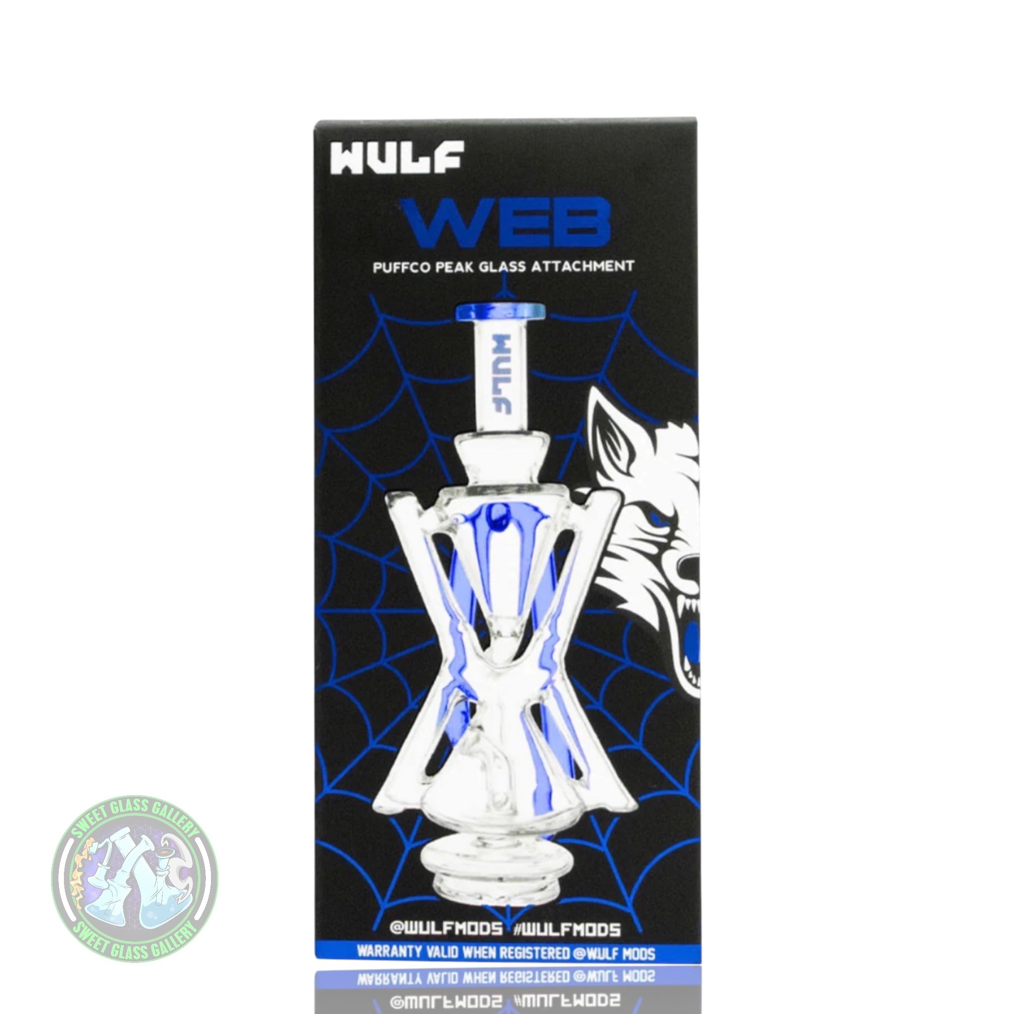 Wulf Mods - Puffco Attachment - Web - Blue