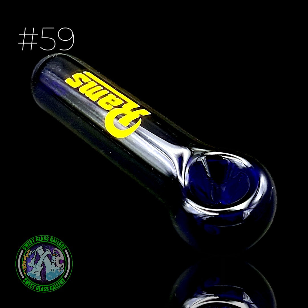 Daniel's Glass Art - Dry Pipe #59 (Rams)