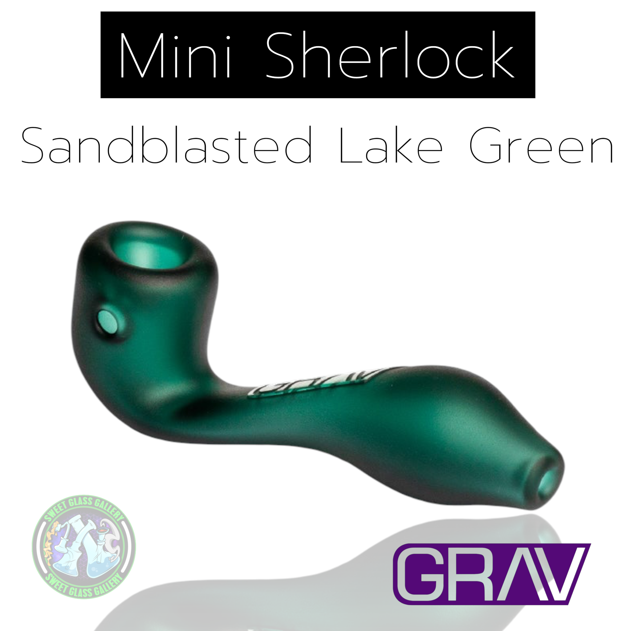 Grav - Mini Sherlock - Sandblasted Lake Green