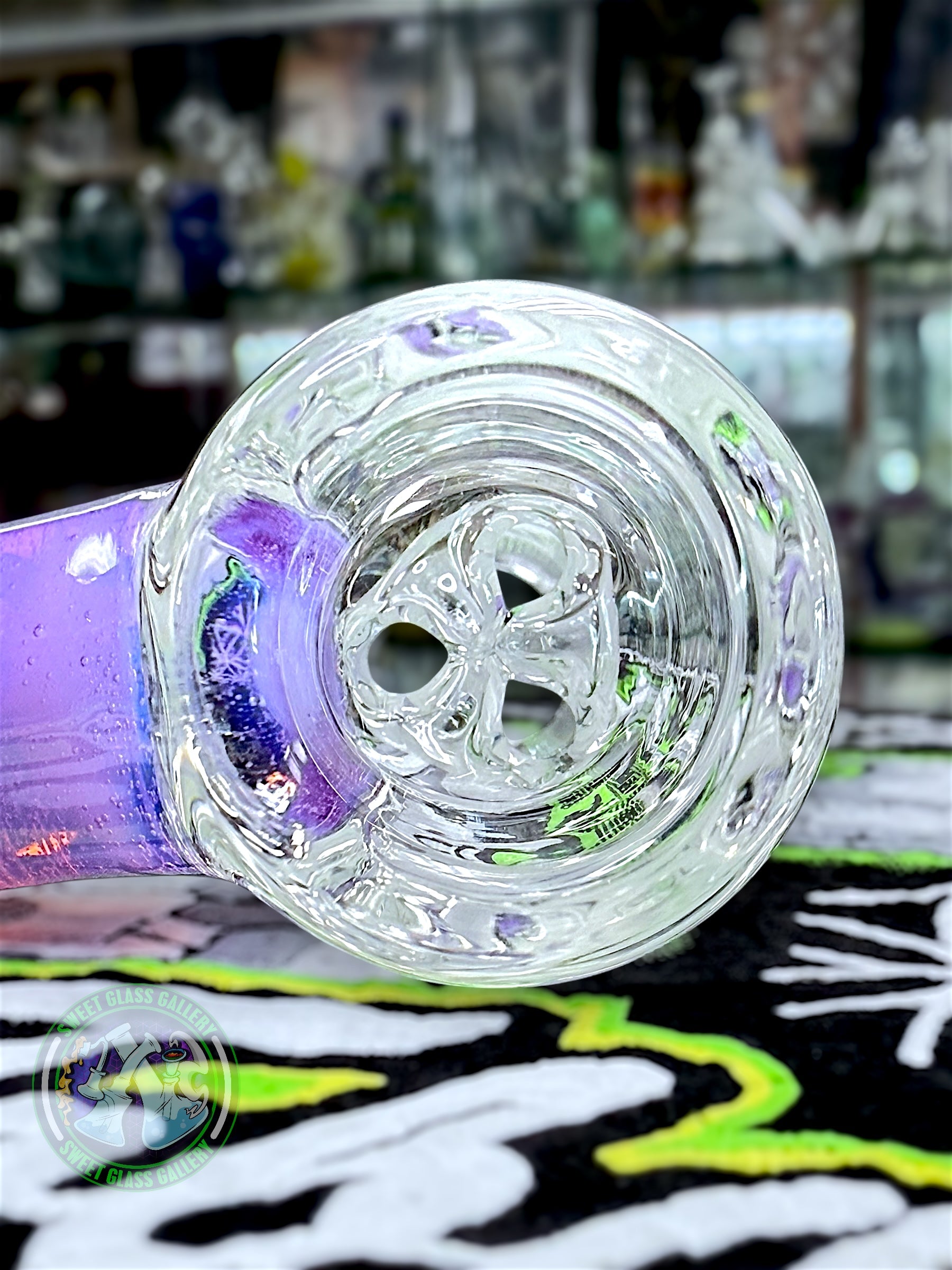 Fluid Glass - Tube #4 - Medium Fumed Head Banger (Pink Slyme)