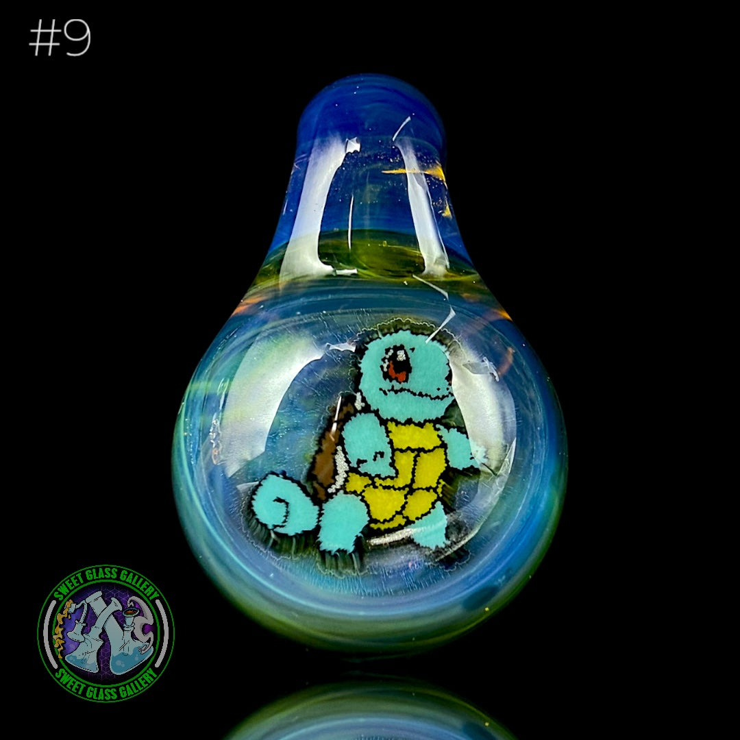 Keys Glass - Pendant #9 (Squirtle - Pokémon)