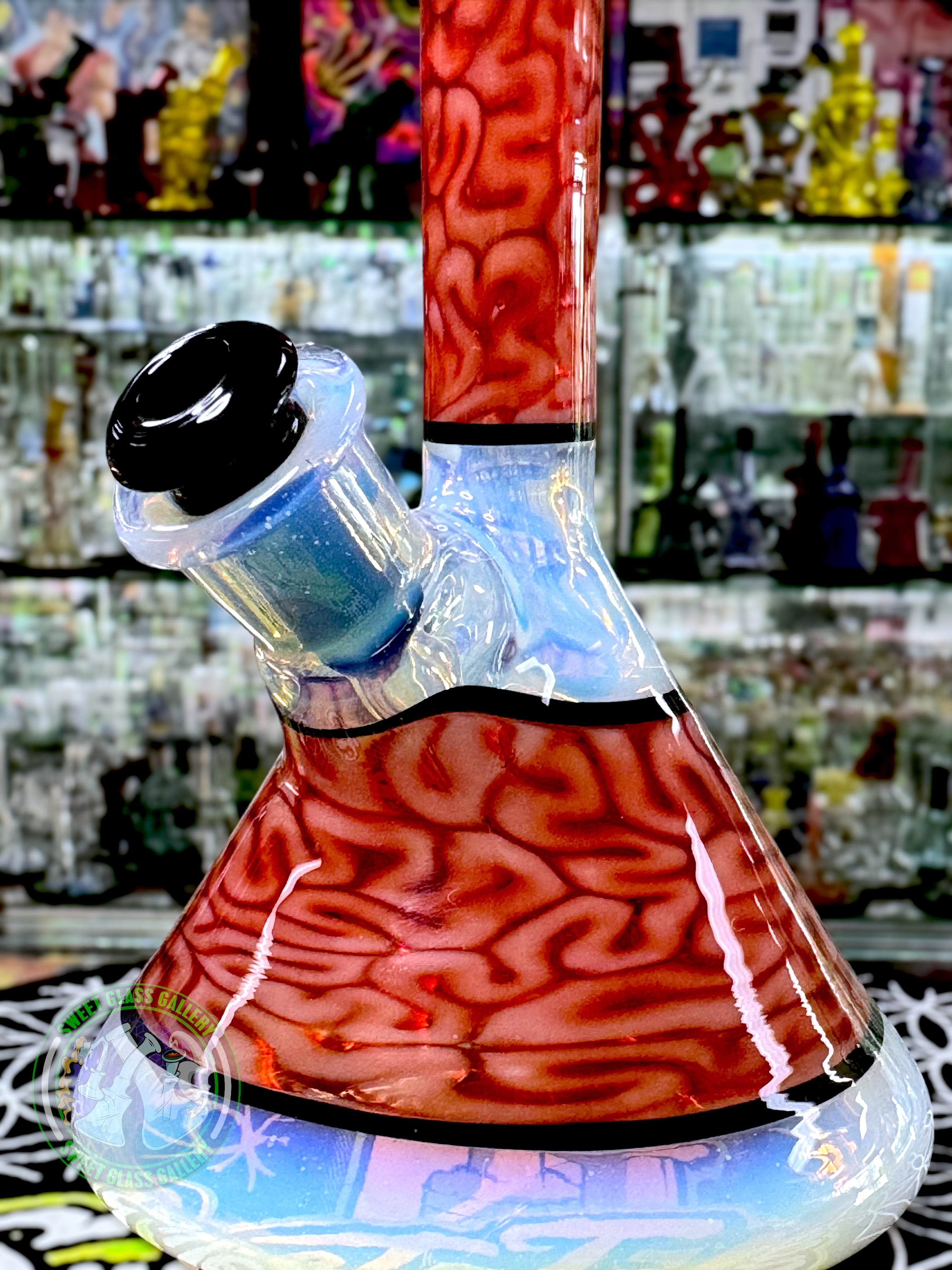 Algae - Encalmo Red Brain Tech Mini Beaker Rig (Secret White)