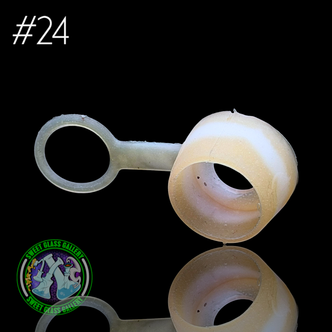 One Trick Pony - Rockulus Tether #24 - Puffco Peak Pro 3DXL - Peach/Pearl
