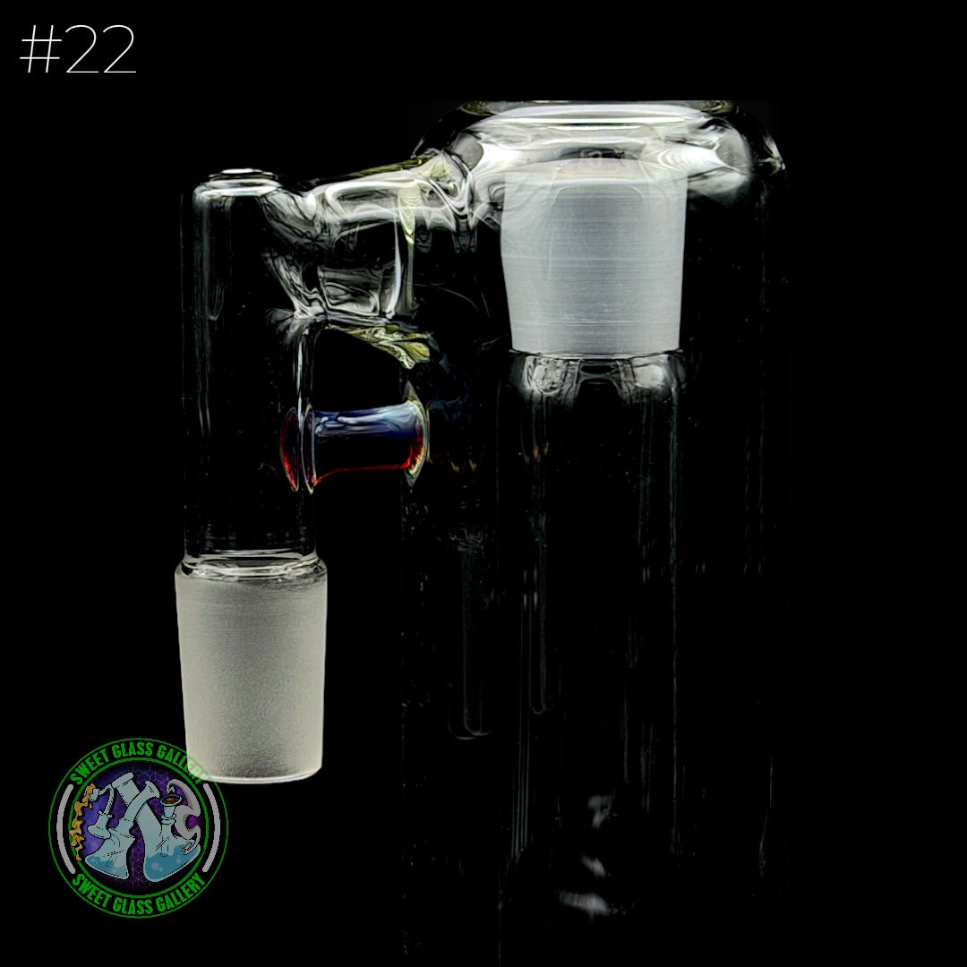 Fluid Glass - Ash Catcher 18mm  #22 (Amber Purple)