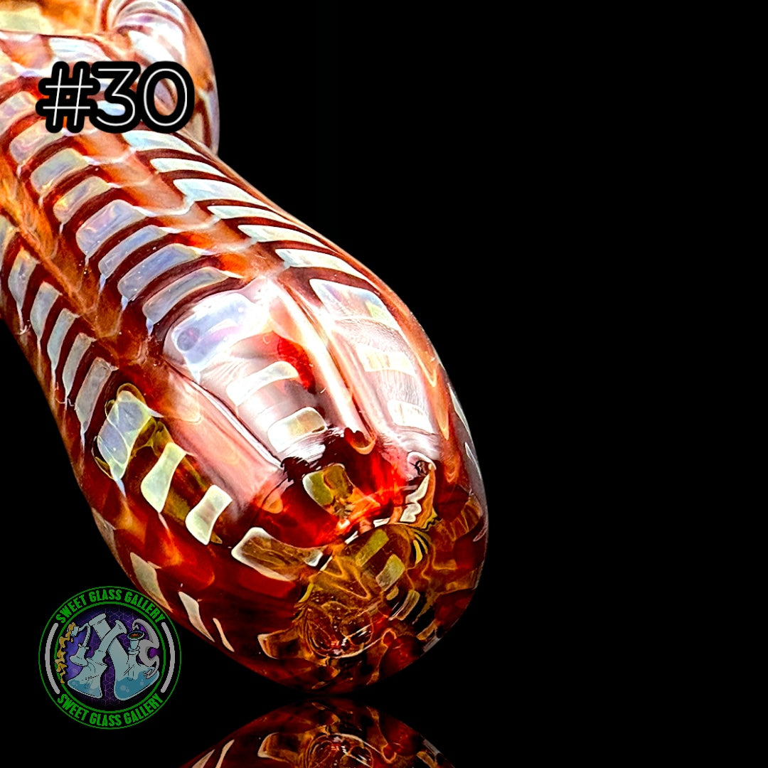 Daniel's Glass Art - Dry Pipe #30 - Wrap & Rake