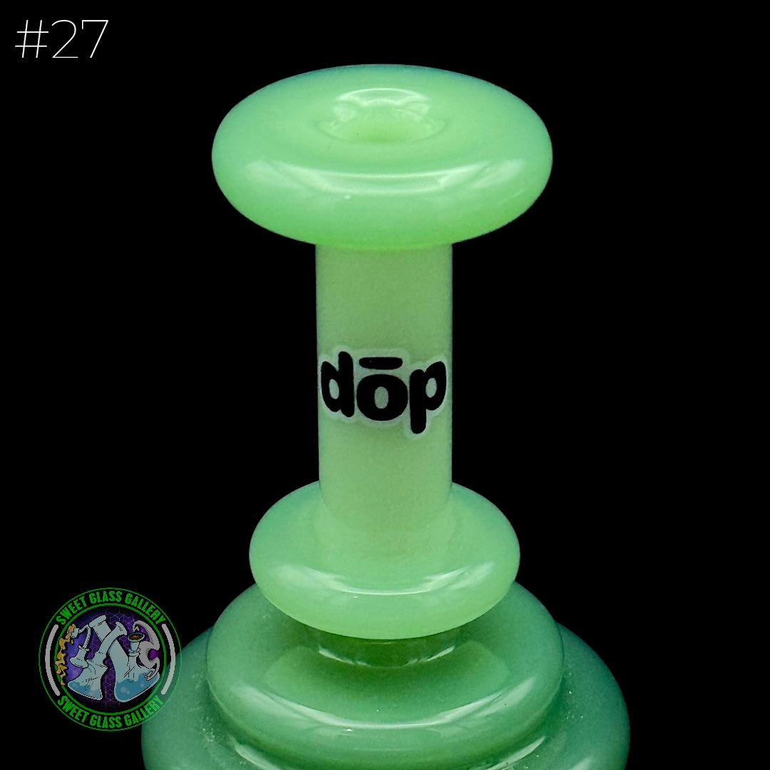 Dōp Glass - Puffco Attachment - Dry Bell Jade #27