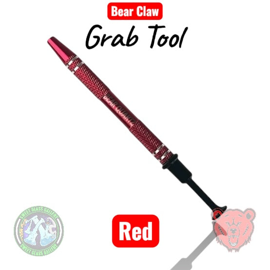 Bear Quartz - Terp Pearl Grab Tool - Red