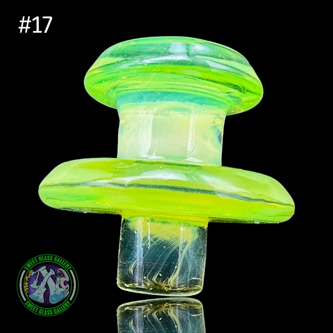 Camp Fire Quartz - Control Tower Cap #17 - Slyme & Opaline