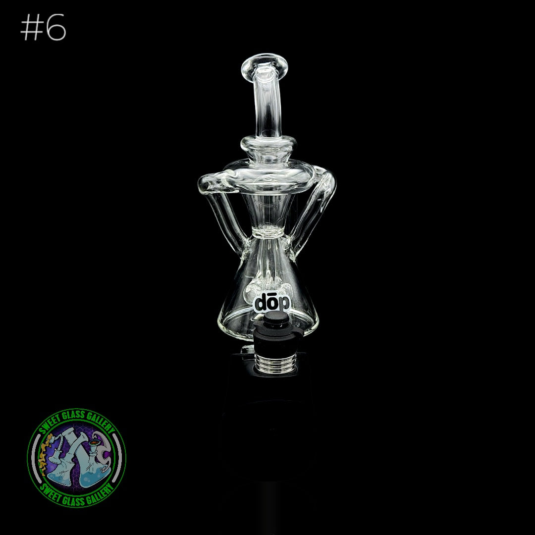 Dōp Glass - Puffco Peak Attachment #6 - Dōpcycler - Clear