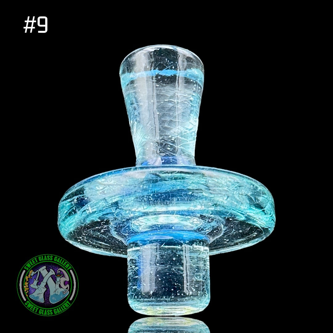 Camp Fire Quartz - Control Tower Cap #9 - Aqua