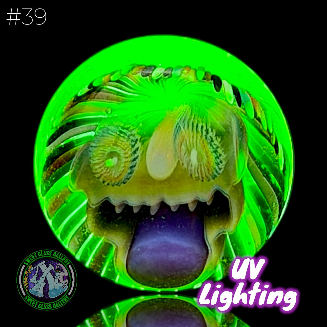 Steve H Glass - Marble #39 - Face Implosion