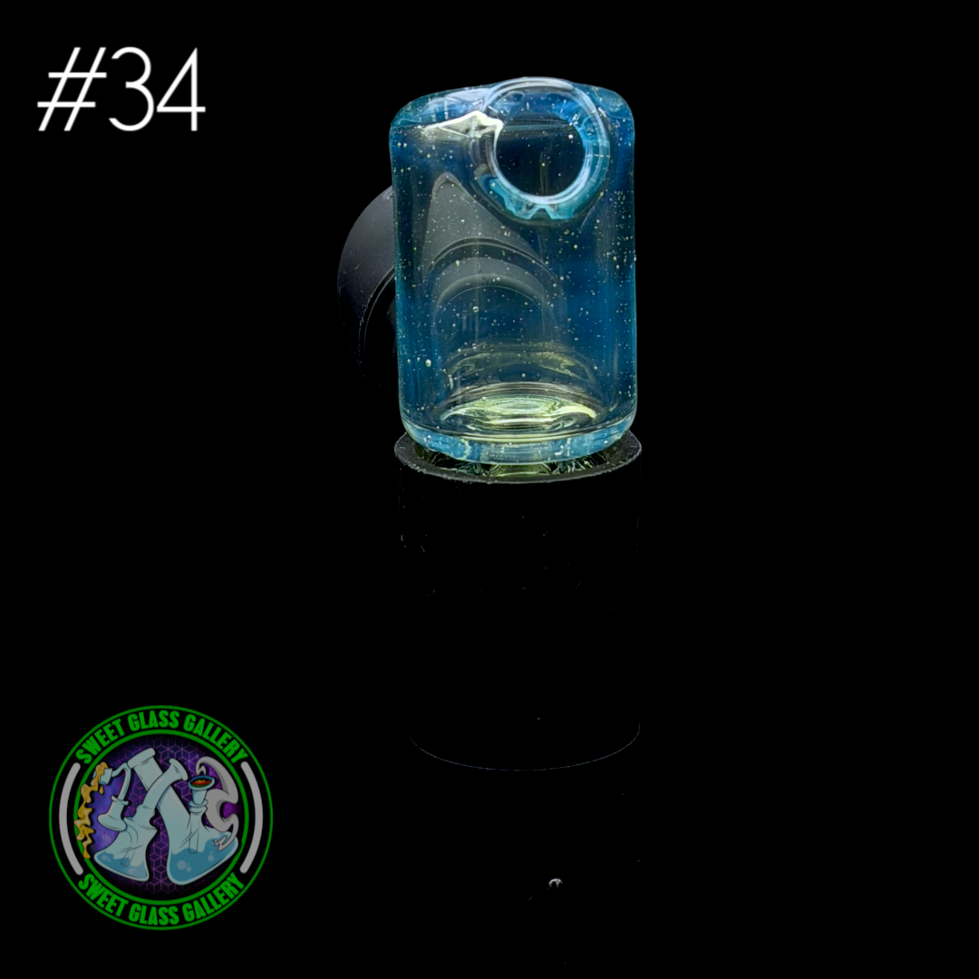 Kizmit Glass - Puffco Pivot Top #34 - Opal Potion (CFL)